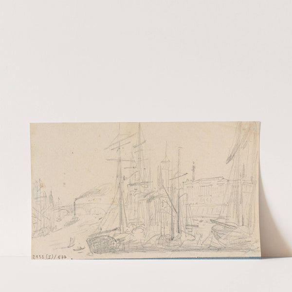 View to the Thames (1835) by Nicaise De Keyser