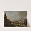 View up the Grand Canal toward the Rialto (c. 1785) by Francesco Guardi