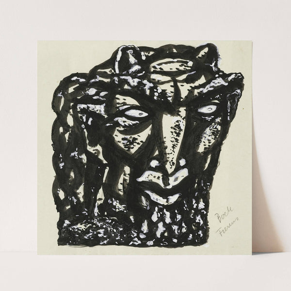 Vignet voor boek ‘L’art Hollandais contemporain’ van Paul Fierens (1932) by Leo Gestel