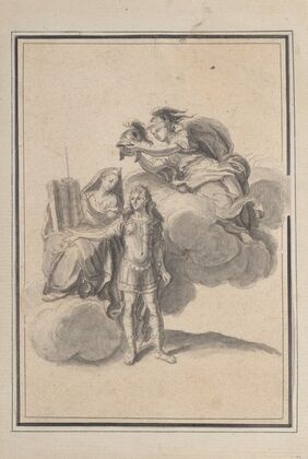 Vignette from the Galerie des Glaces, Versailles