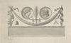Vignette with Two Portrait Medallions