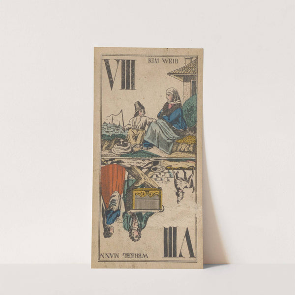 VIII; Kim Weib ; Werkel Mann (1850) by Carl Holdhaus