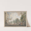 Villa Borghese (ca. 1780) by Abraham-Louis-Rodolphe Ducros