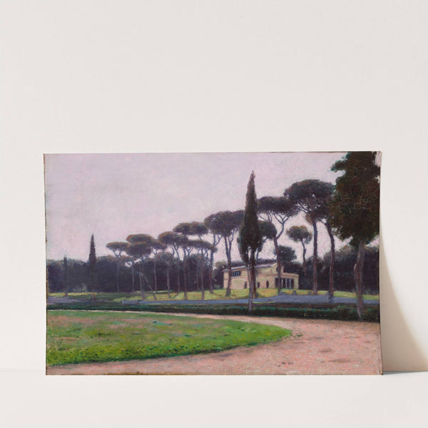 Villa Borghese in Rome (1900) by Aleksander Gierymski