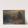 Villa by the Sea (1871 – 1874) by Arnold Böcklin