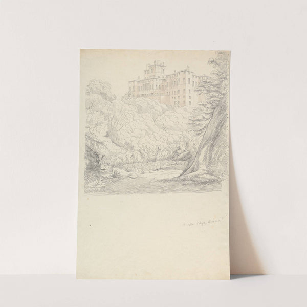 Villa Chigi, Ariccia by Lewis Vulliamy