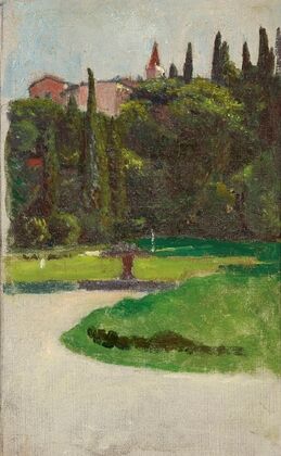 Villa d’Este in Tivoli, sketch