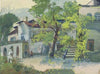 Villa Mautner in Pötzleinsdorf, Gartenansicht (1945)