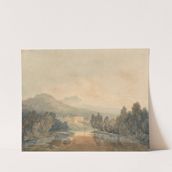 Villa Salviati on the Arno (between 1796 and 1797) by Joseph Mallord William Turner