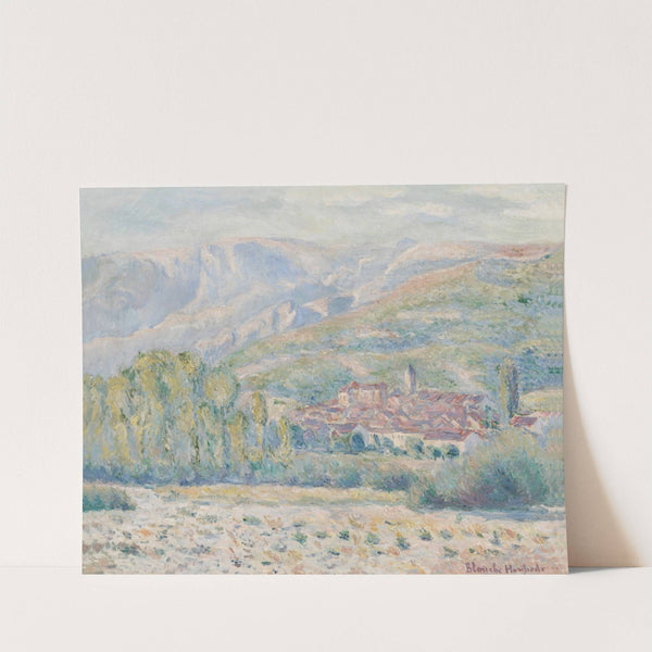 Village de Poujal-sur-Orb (Hérault) by Blanche Hoschedé-Monet