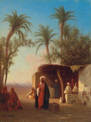 Village in the desert, Algeria