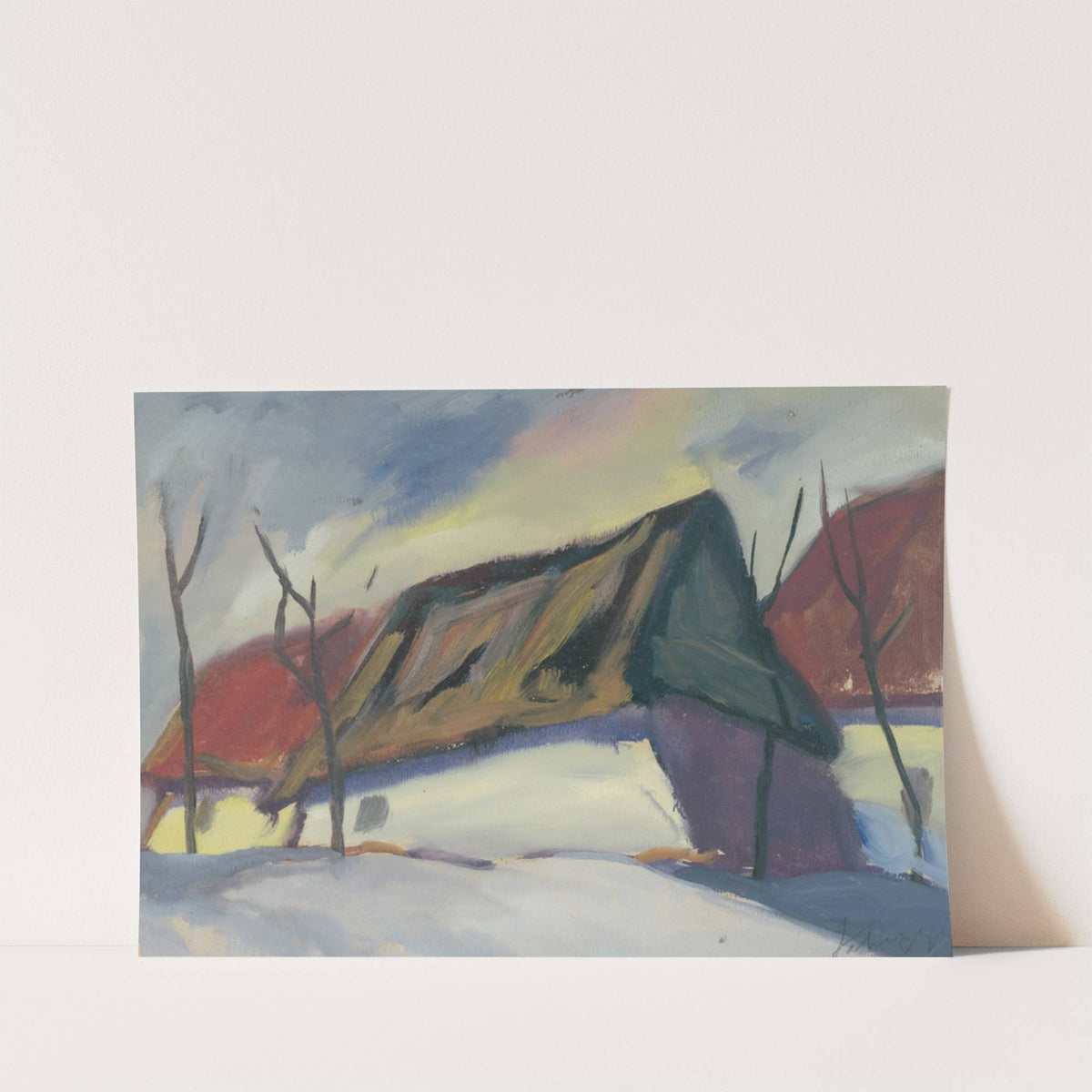 Village Motif by Zolo Palugyay