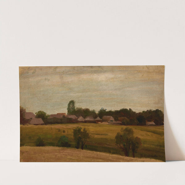Village near Krakow by Henryk Grabiński