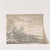 Village on an estuary, with a rowing boat on the shore by Pieter de Molijn