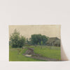 Village road by Isaac Levitan