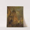 Village Square by Edward Lamson Henry