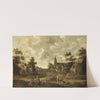 Village Street (1664) by Joost Cornelisz Droochsloot