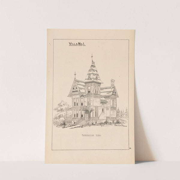 Villas and cottages or, Homes for all Pl.01 (1876) by William M. Woollett