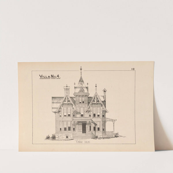 Villas and cottages or, Homes for all Pl.06 (1876) by William M. Woollett