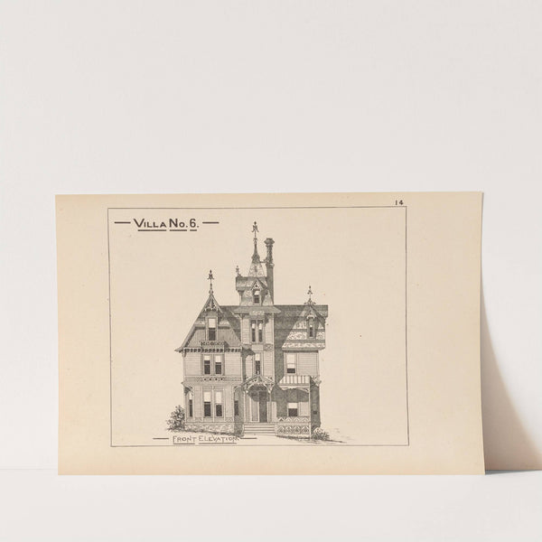 Villas and cottages or, Homes for all Pl.08 (1876) by William M. Woollett