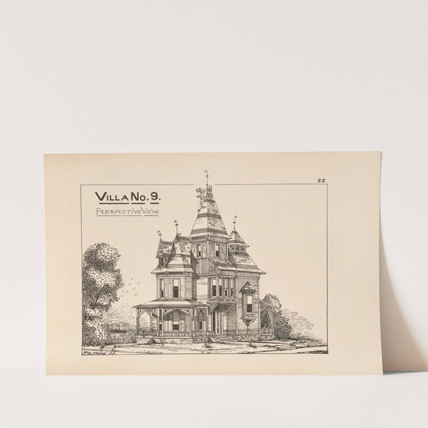 Villas and cottages or, Homes for all Pl.13 (1876) by William M. Woollett
