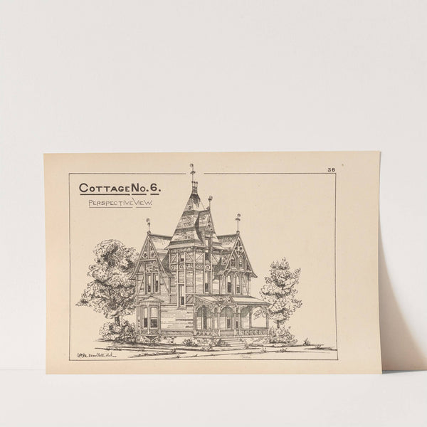 Villas and cottages or, Homes for all Pl.21 (1876) by William M. Woollett