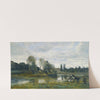 Ville D&#8217;avray; L&#8217;abreuvoir Des Chevaux (circa 1860-65) by Jean-Baptiste-Camille Corot
