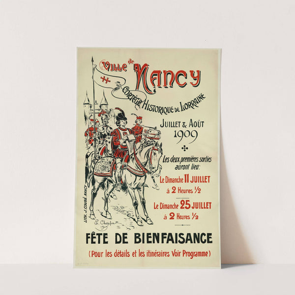 Ville de Nancy ; cortège historique de Lorraine. Juillet et août 1909 (1909) by Emile Chepfer