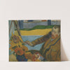 Vincent van Gogh painting sunflowers by Paul Gauguin