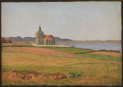 Vinderød Church near Frederiksværk