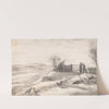 Vinterlandskab ved Vejby by P. C. Skovgaard
