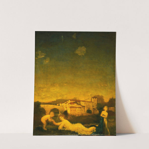 Viola Obligato (1895) by Arthur Bowen Davies