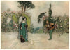 Violet and the Prince in the Garden