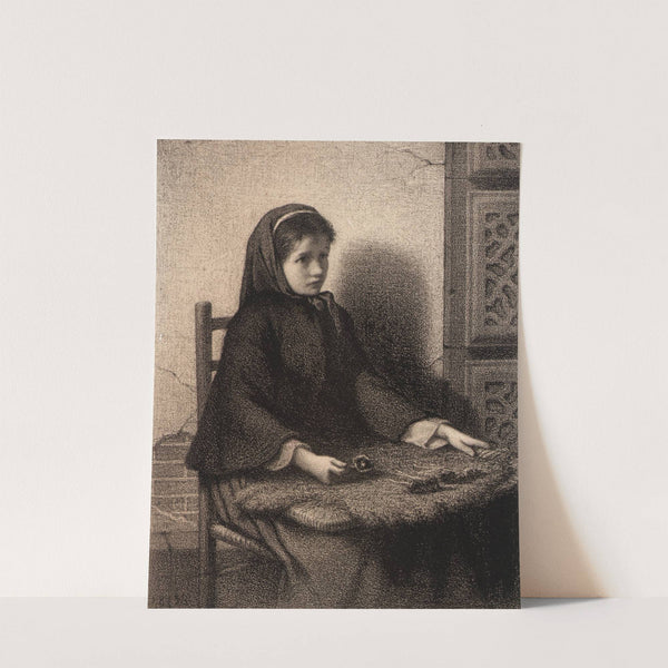 Violet Girl by William Morris Hunt