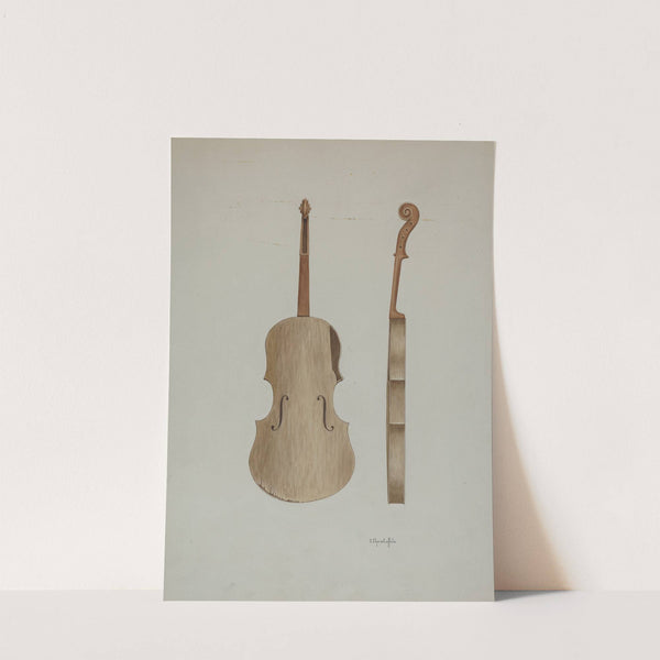 Violin by Cornelius Christoffels