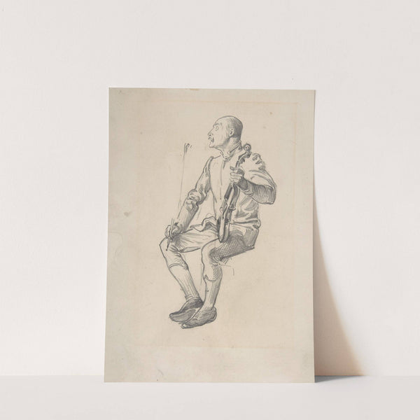 Violinist (19th century) by George Du Maurier