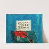 Violon rouge sur fond bleu (1946) by Raoul Dufy