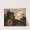 Virgil&#039;s Tomb By Moonlight by Joseph Wright of Derby