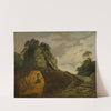 Virgil&#039;s Tomb by Moonlight, with Silius Italicus by Joseph Wright of Derby