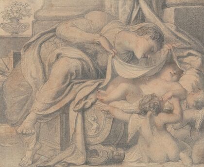 Virgin Adoring the Sleeping Christ