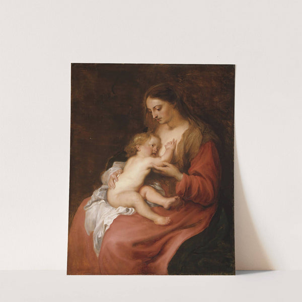 Virgin and Child (ca. 1620) by Anthony van Dyck