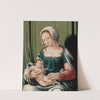 Virgin and Child by Lucas Van Leyden