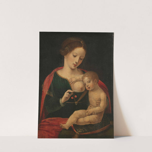 Virgin and Child by Meester van de Vrouwelijke Halffiguren