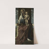 Virgin and Child Enthroned by Girolamo da Santacroce