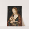 Virgin And Child With A Heavenly Host by School of Bruges