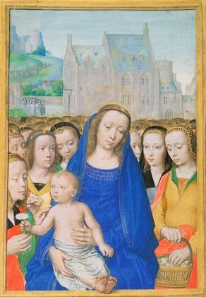 Virgin and Child with Female Saints — size preview