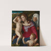 Virgin and Child with Saint Elizabeth and Saint John the Baptist (1540–1545) by Agnolo Bronzino