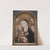 Virgin and Child with Saint Jerome and Saint Catherine of Alexandria (c. 1450) by Carolino da Viterbo