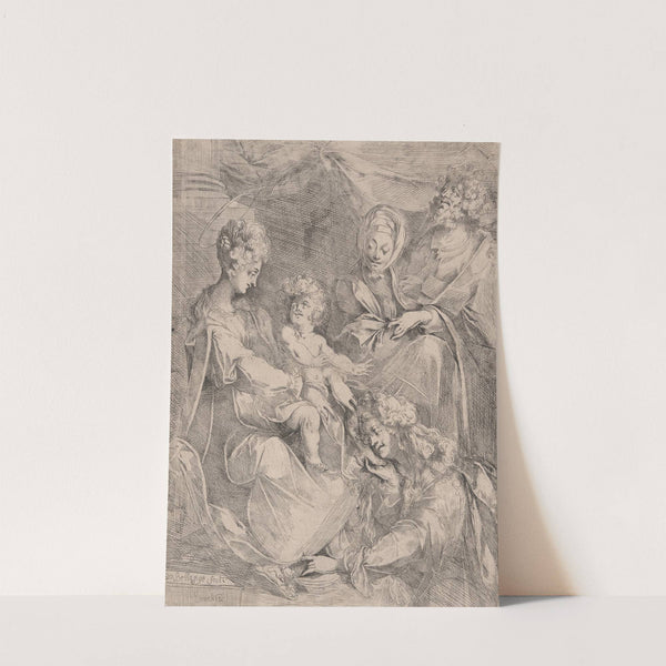 Virgin and Child with Saints by Jacques Bellange