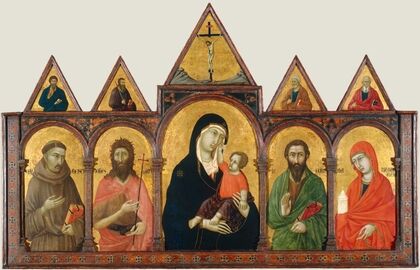 Virgin and Child with Saints (c. 1320)